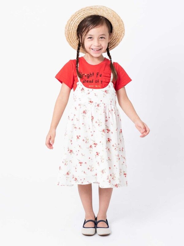 Kids 花柄ジョーゼットワンピース Koe コエ 公式 通販サイト Koe コエ のワンピース
