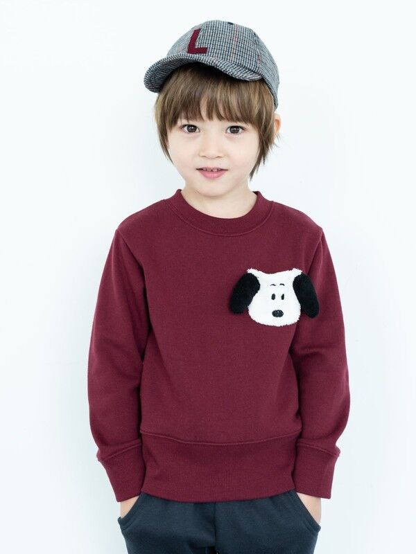 Kids スヌーピーもこもこポケットトレーナー Koe コエ 公式 通販サイト Koe コエ のカットソー