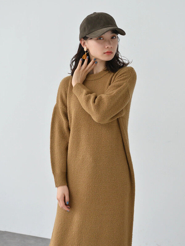 ロングニットワンピース Koe コエ 公式 通販サイト Koe コエ のワンピース