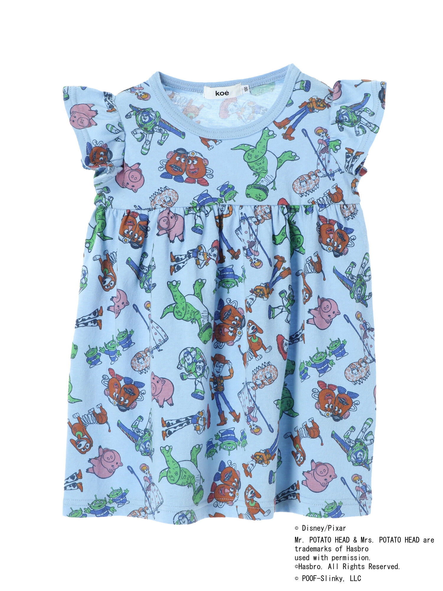 Kids トイ ストーリー 総柄ワンピース Koe コエ 公式 通販サイト Koe コエ のワンピース