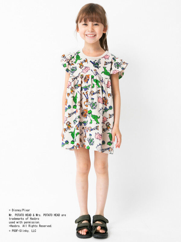 Kids トイ ストーリー 総柄ワンピース Koe コエ 公式 通販サイト Koe コエ のワンピース