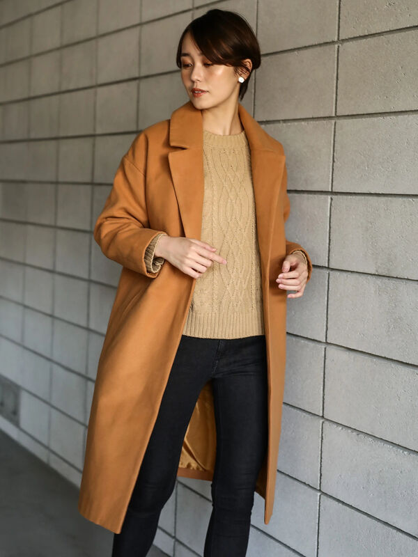 シンプルチェスターコート Koe コエ 公式 通販サイト Koe コエ のコート