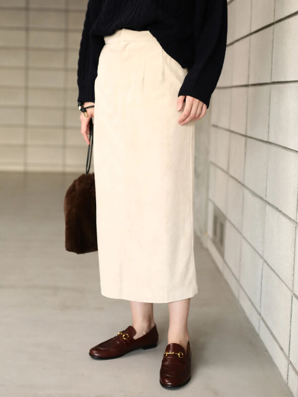 フェイクスエードタイトスカート Koe コエ 公式 通販サイト Koe コエ のスカート