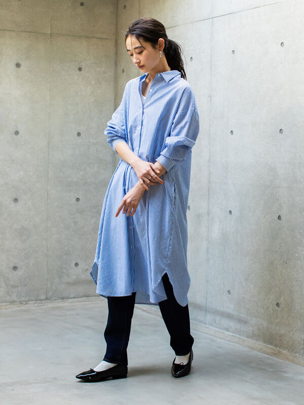 ローンシャツワンピース Koe コエ 公式 通販サイト Koe コエ のワンピース