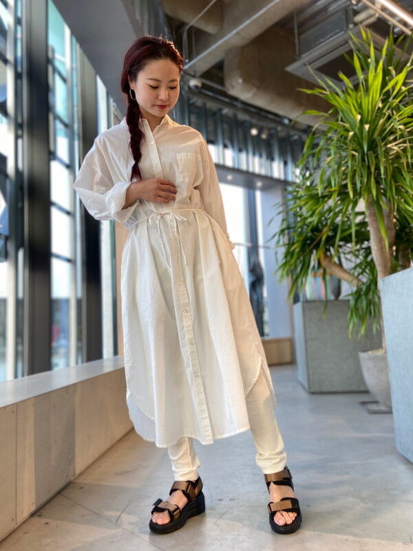 ローンロングシャツワンピース A1ccv0j Koe コエ Koe Women S コエウィメンズ のワンピースアイテム Koe コエ 公式 通販サイト