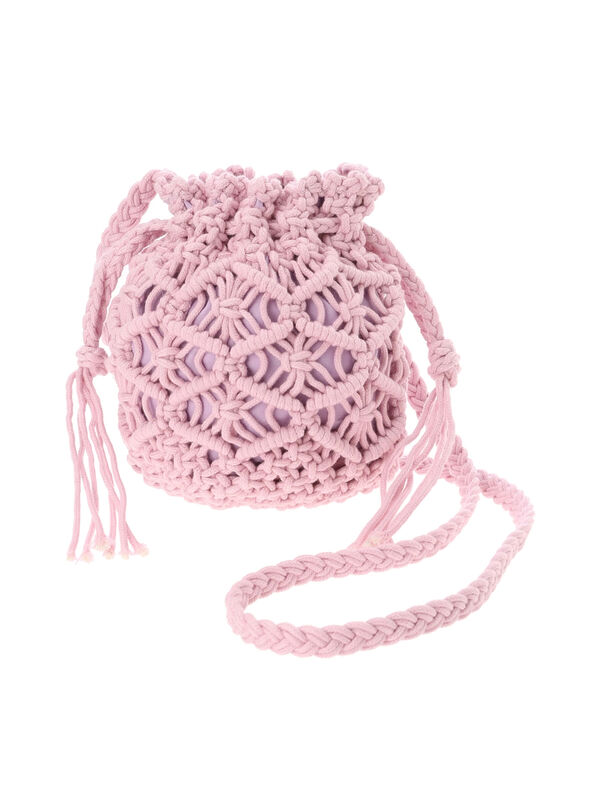 マクラメ巾着バッグ Koe コエ 公式 通販サイト Koe コエ のバッグ ポーチ