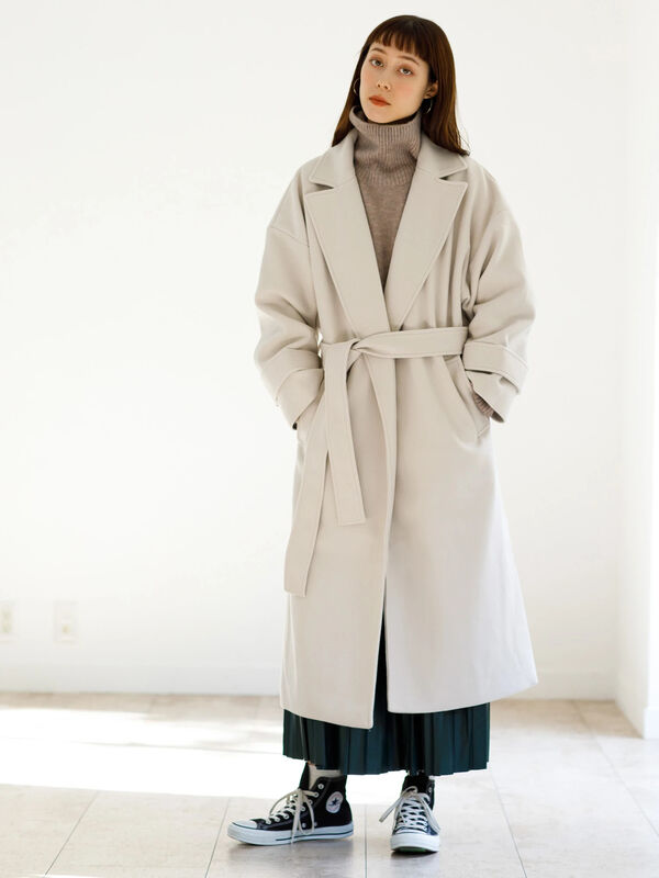 共紐付チェスターコート Koe コエ 公式 通販サイト Koe コエ のコート