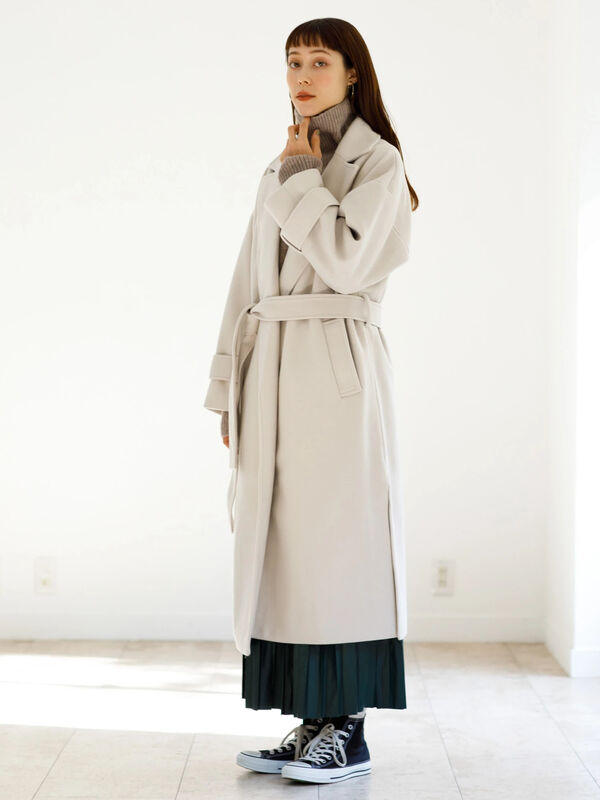 共紐付チェスターコート Koe コエ 公式 通販サイト Koe コエ のコート