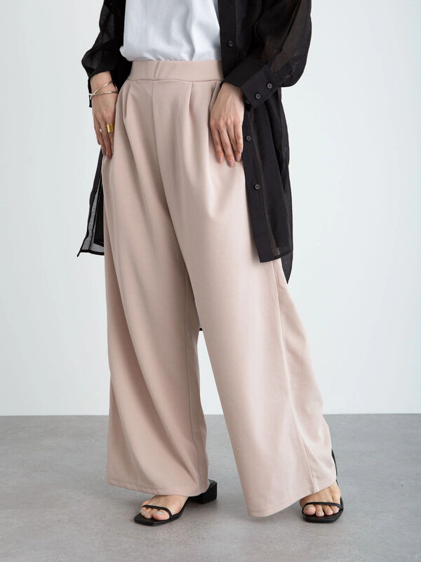 カットジョーゼットパンツ Koe コエ 公式 通販サイト Koe コエ のパンツ