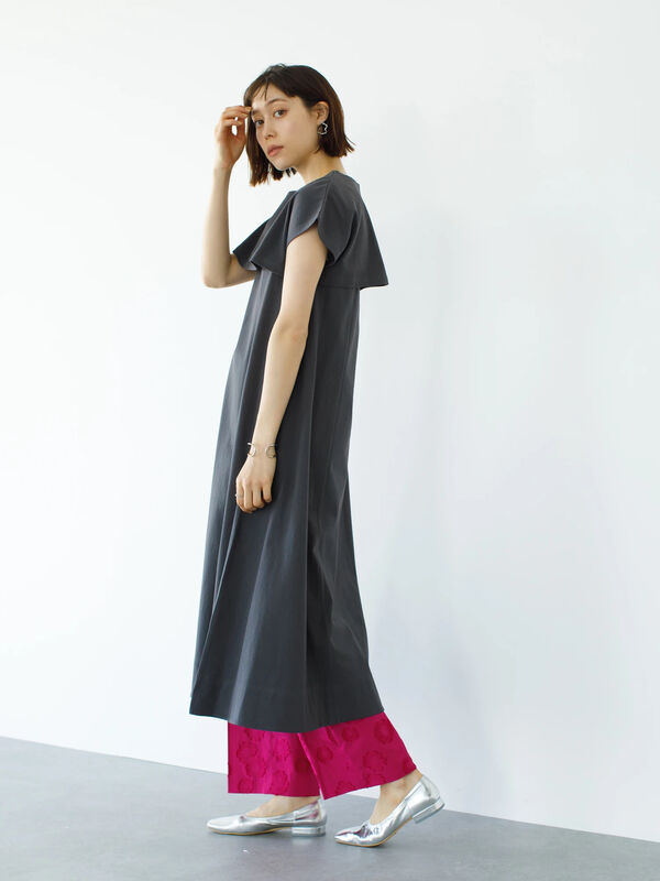 2wayビッグカラーaラインワンピース Koe コエ 公式 通販サイト Koe コエ のワンピース