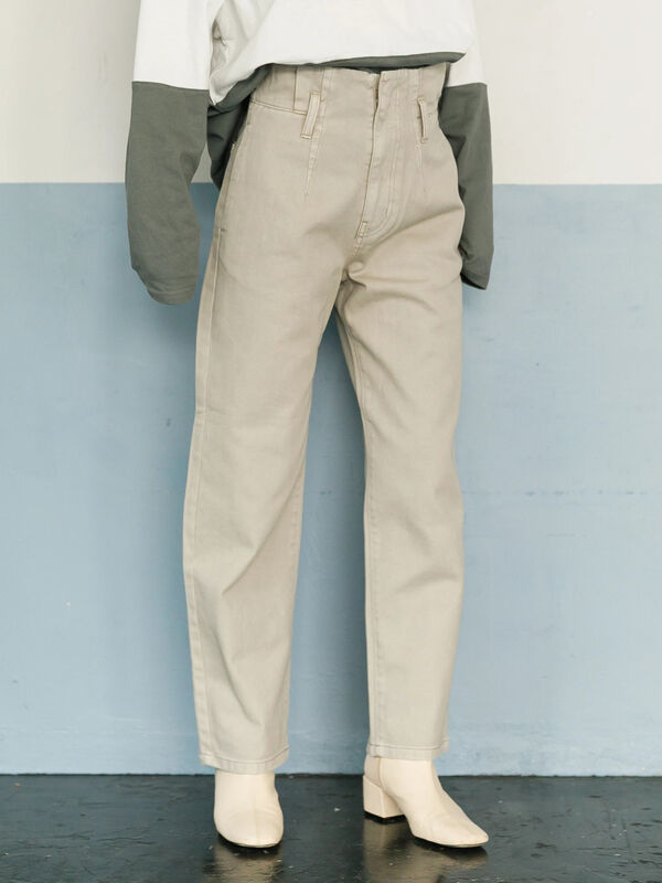 ハイウエストワイドデニムパンツ Koe コエ 公式 通販サイト Koe コエ のパンツ